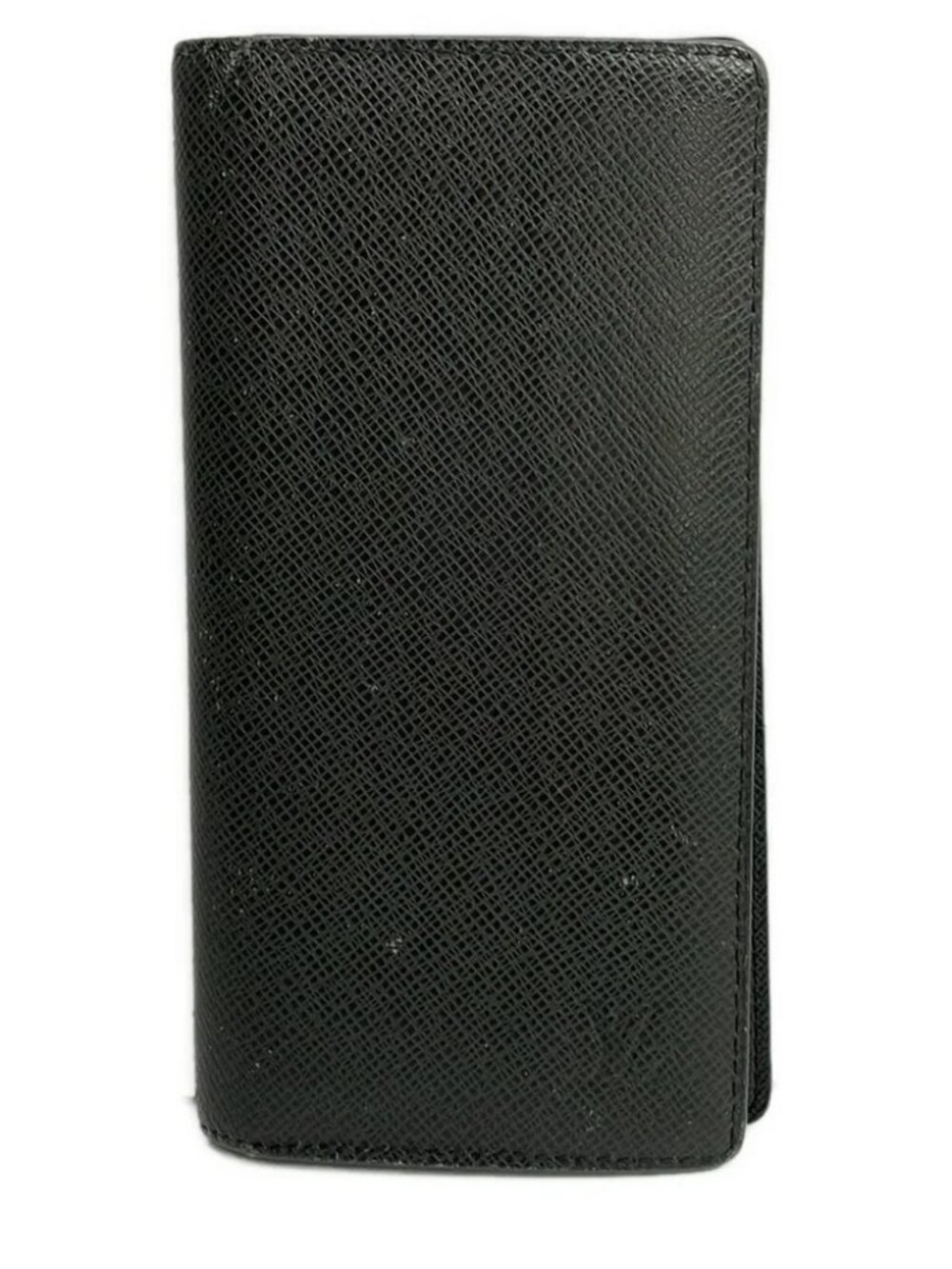 LOUIS VUITTON Portefeuille Brazza M32572 (New Model) Ardoise Taiga MB4136